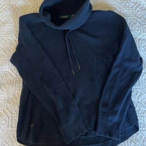 Ralph Lauren Navy Turtleneck Sweater